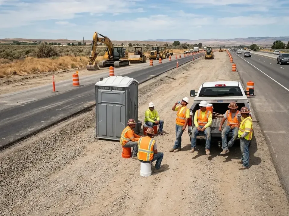 highway-road-construction-crew-007 — frequently asked questions, Porta Potty and Restroom Rentals in Hurricane, WV